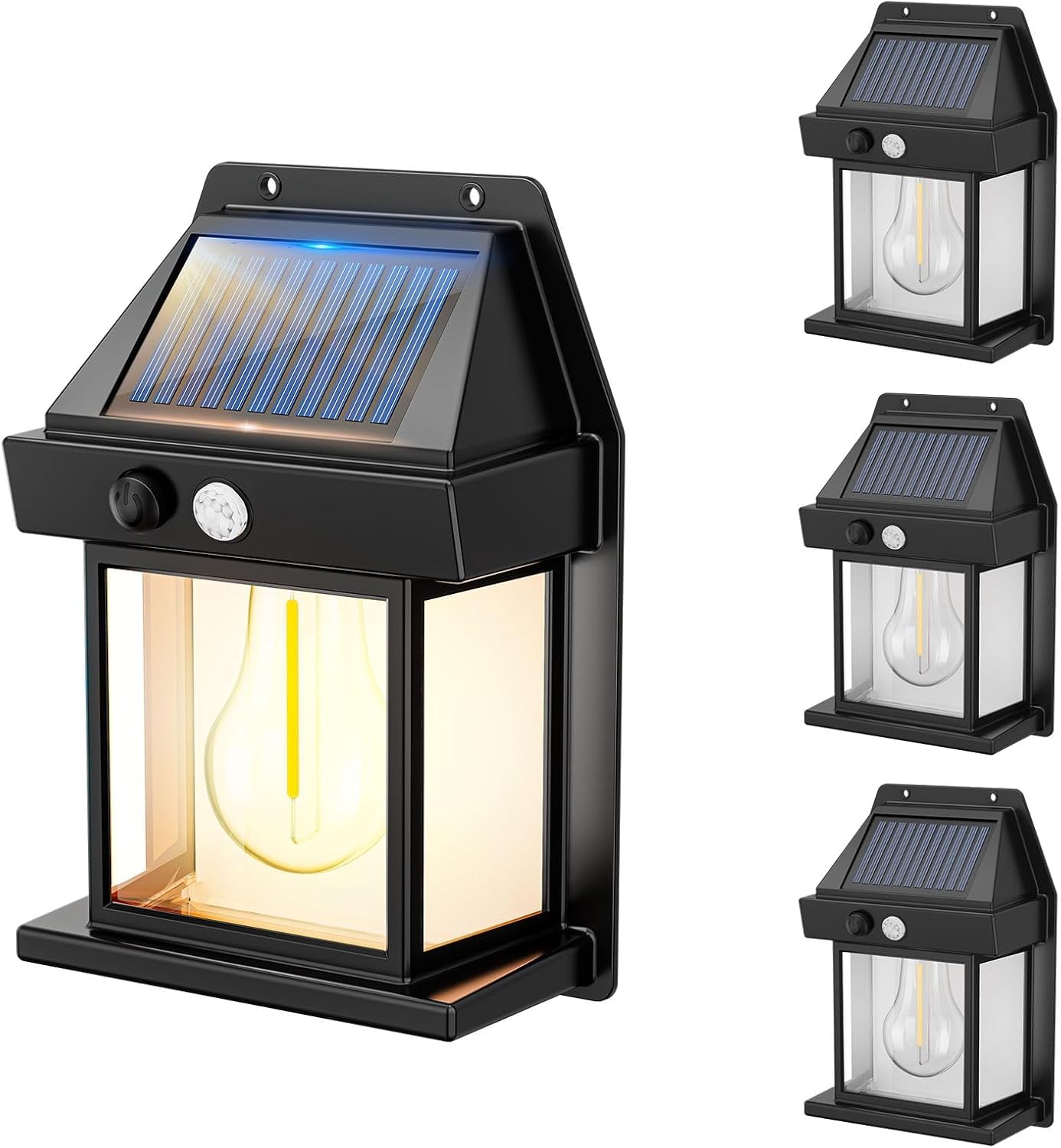 lampe solaire à détecteur de mouvement.
